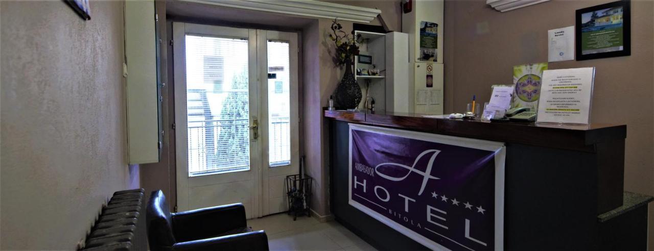 Hotel Ambasador Bitola Esterno foto